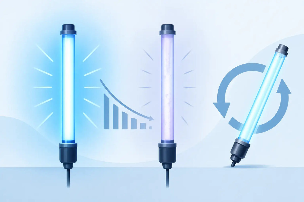 Why UV Lamps Lose Output and When to Replace Them