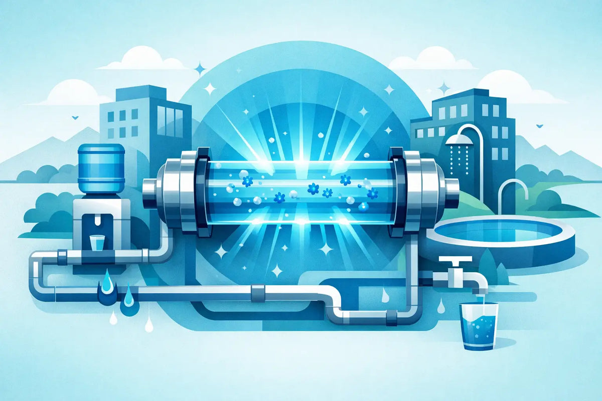 Commercial UV Disinfection for Shared Water
