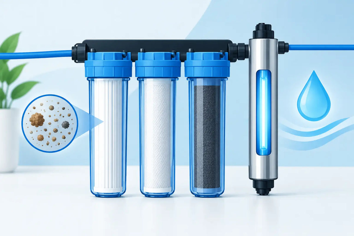 Best Ultraviolet Sediment Prefilters for UV Systems