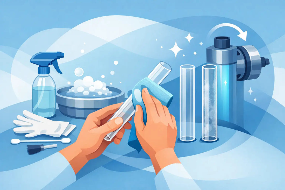 How to Clean Quartz Sleeves Without Damage