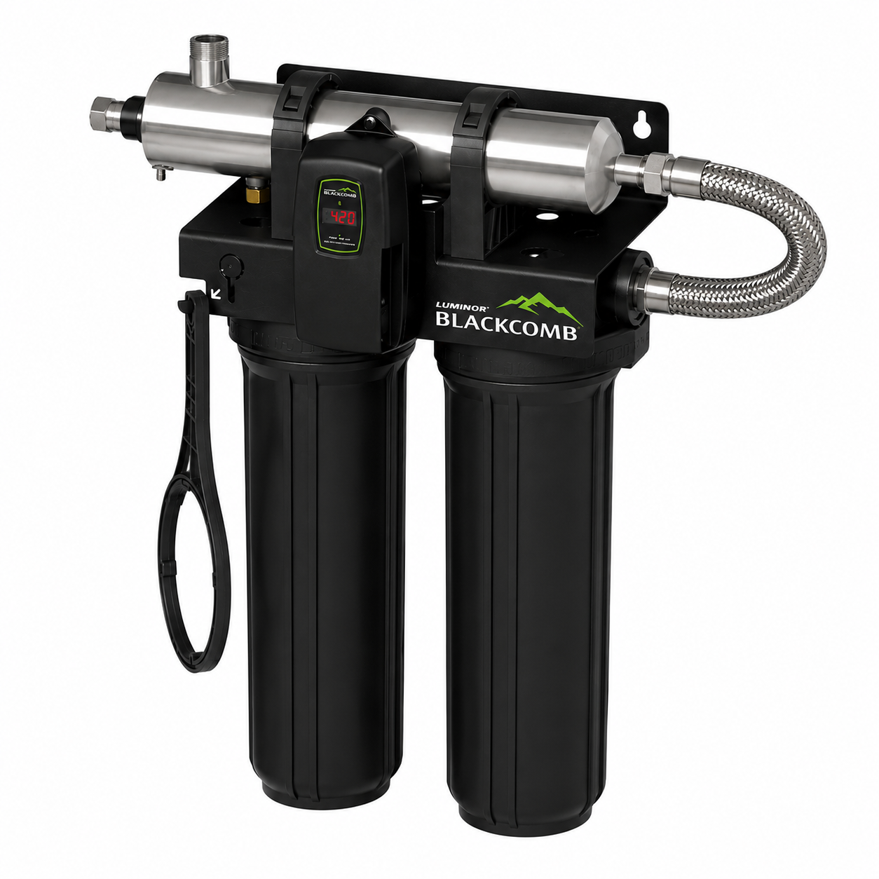 Luminor Blackcomb Cross-Over 15 gpm UV System LBH4-Z22