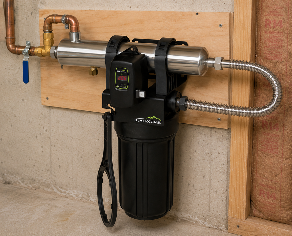 LUMINOR BLACKCOMB CS (LBC4-R1) 8 GPM UV SYSTEM WITH PRE-FILTER