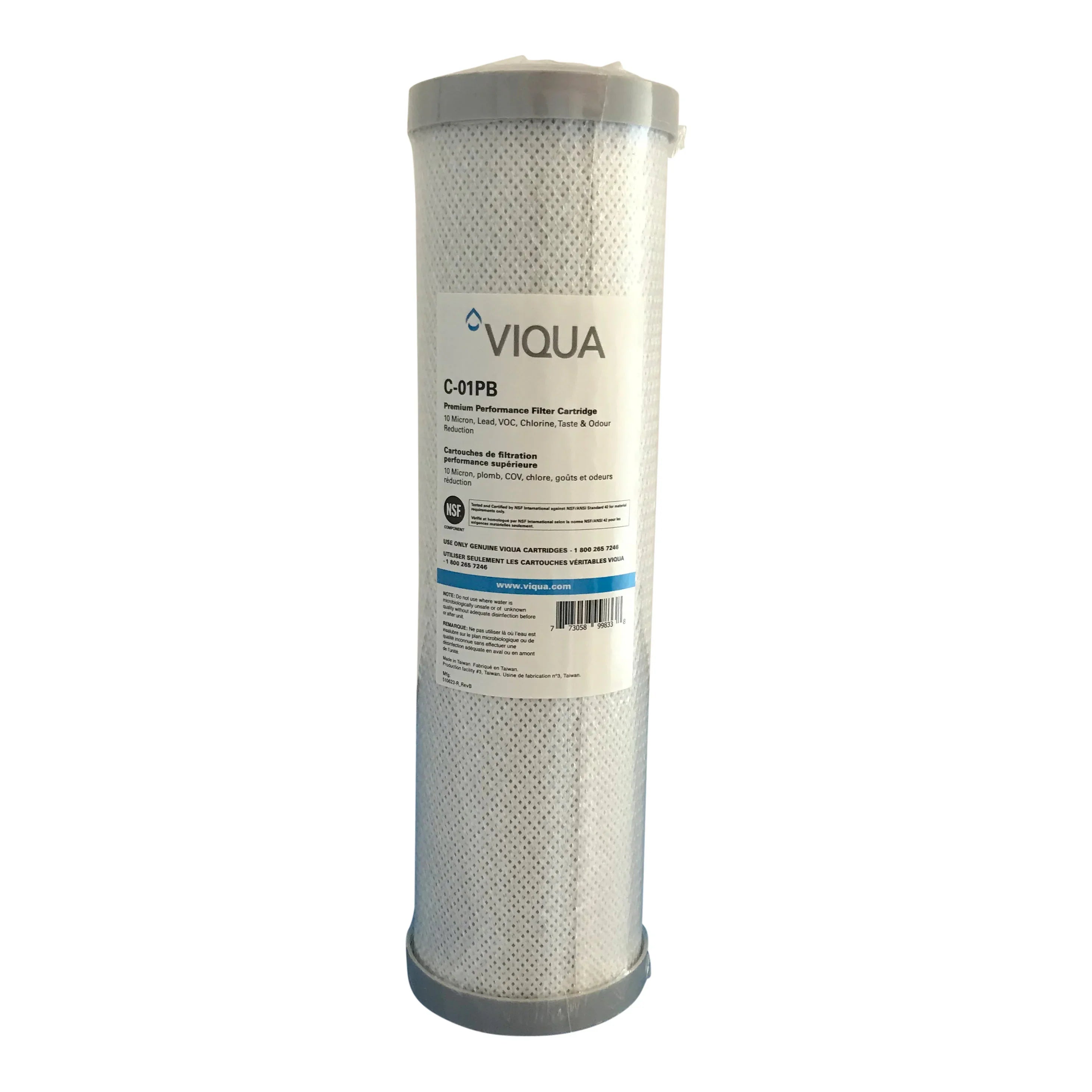 Viqua 10" Carbon/Lead Pre-Filter C-01PB