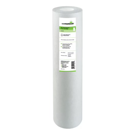 Replacement 4.5 Inch x 20 Inch Sediment Filter LC-20S for LUMINOR